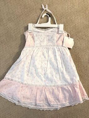 Girls' Annabelle Floral Halter Dress - LoveShackFancy x Target Light Pink 12